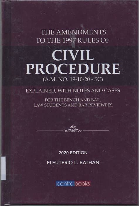 THE 1997 RULES OF CIVIL PROCEDURE .